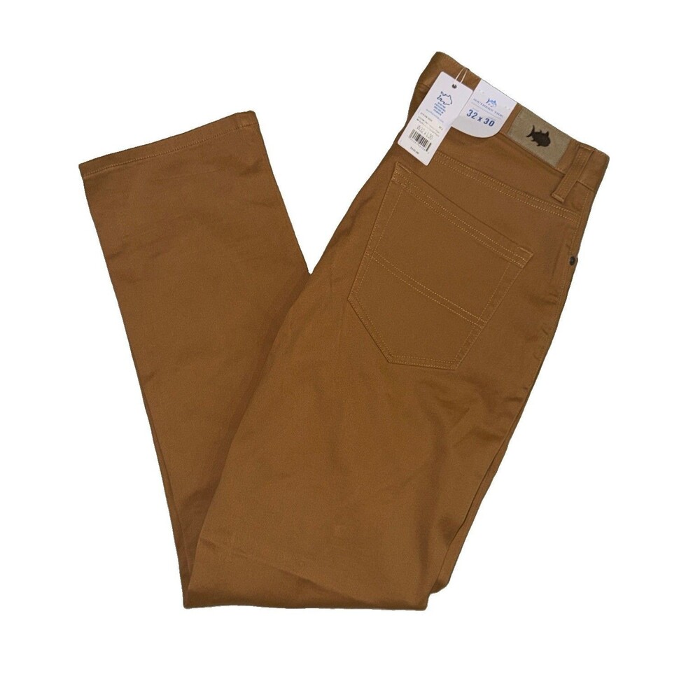Southern Tide Pants Men's 32x30 Sullivan 5 Pocket Pant Hazelnut Khaki NWT $135